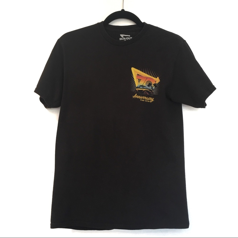 [IN-N-OUT] 70th Anniversary Graphic T-Shirt Tee S